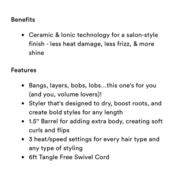 Revlon One-Step Root Booster Round Brush Dryer and Styler - Picture 12 of 12